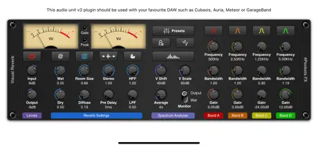 Visual Reverb AUv3 Plugin