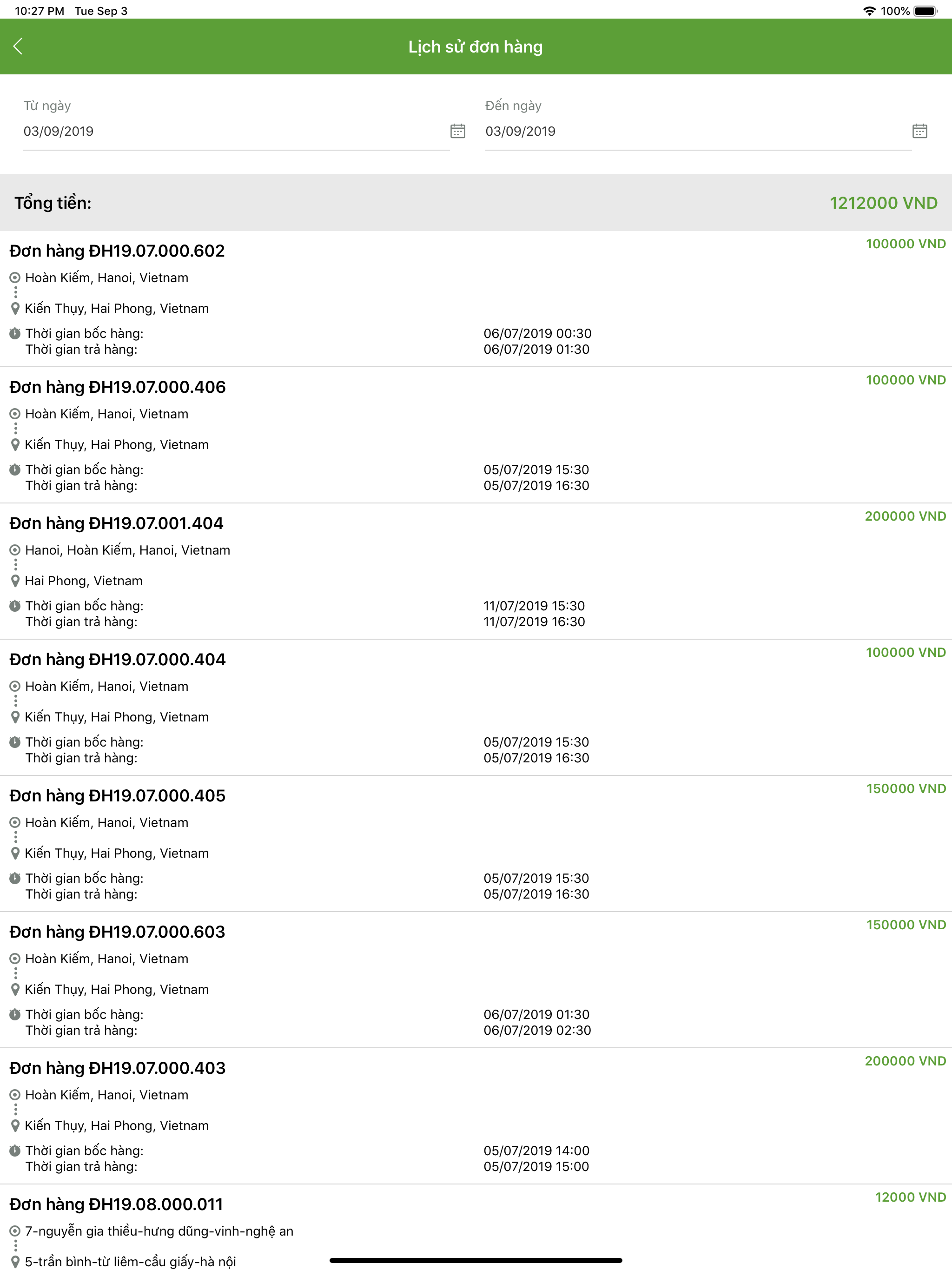 VTGO Chủ hàng screenshot 19