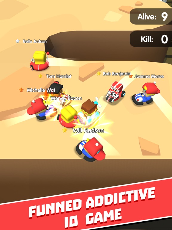 Screenshot #4 pour Crazy Bumper Cars-Bump For Win