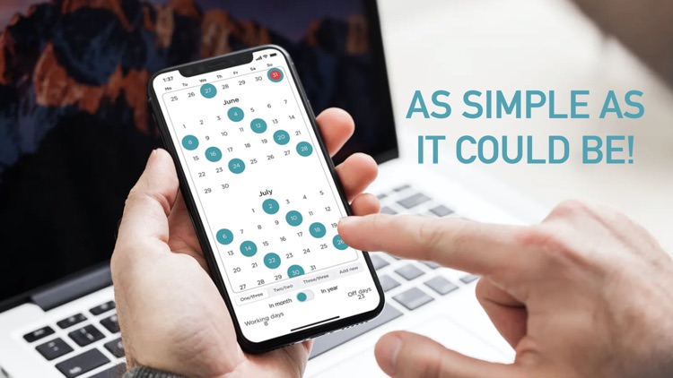 Simple Working Calendar