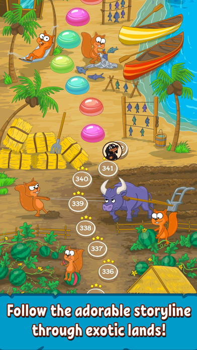 Crusoe Squeaky Ball Bubble POP Screenshot