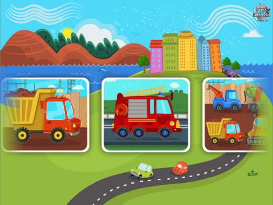 Car Puzzle for Kids iPad screenshot 2 - Education app