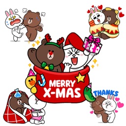 Animated Brown Cony Stickers