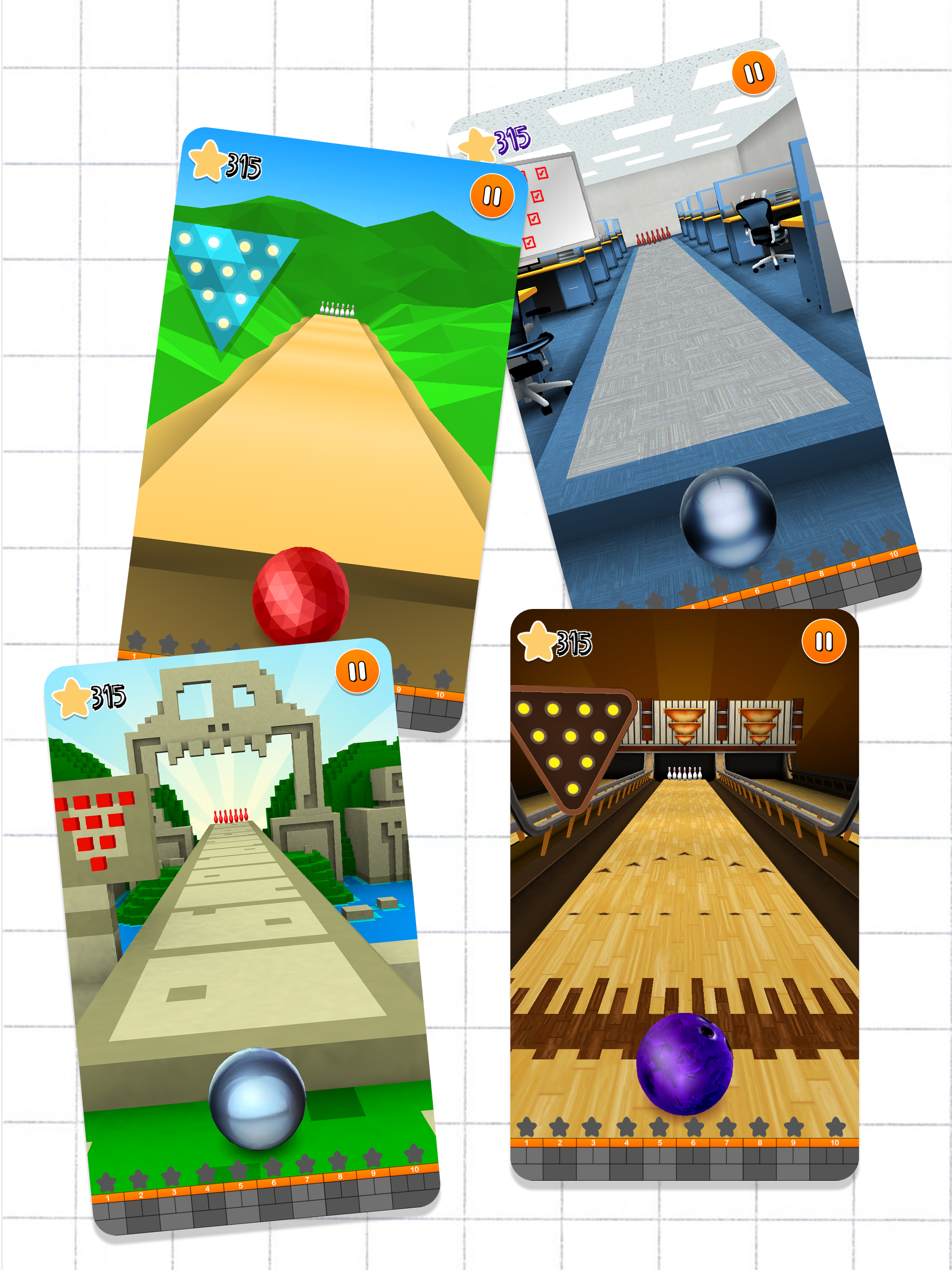 Doodle Bowling