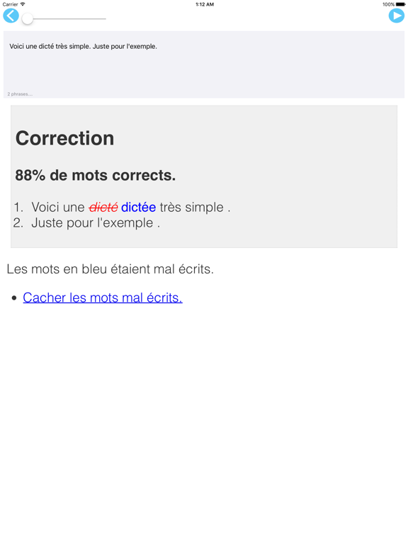 Screenshot #5 pour DictAPP