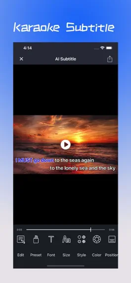 Game screenshot AI Subtitle - Video subtitles apk
