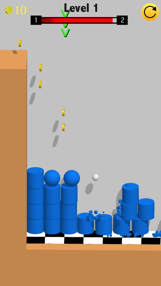 #1. Jump Breaker 3D (iOS) Bởi: Hristo Zhelev