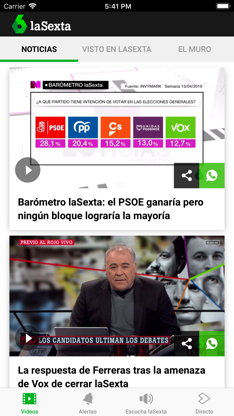 laSexta | Noticias en directo screenshot 1