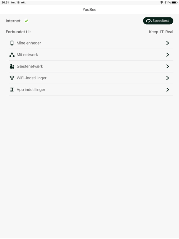 Screenshot #4 pour YouSee WiFi Booster