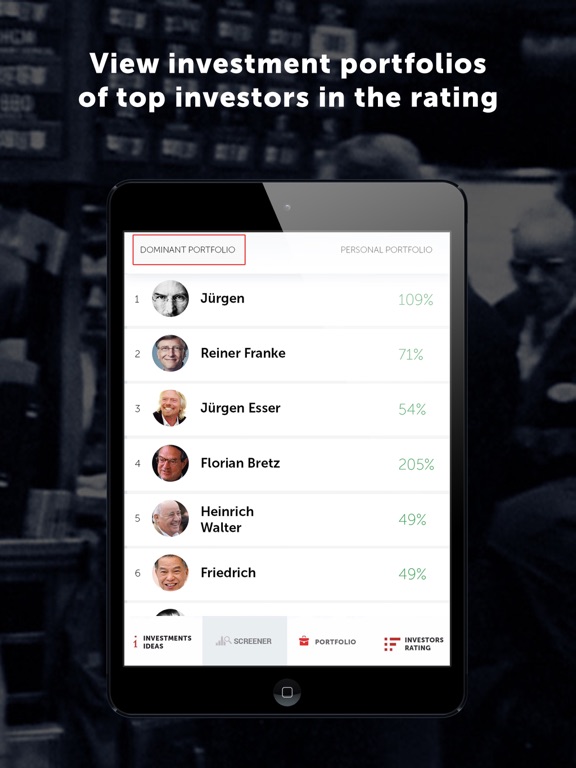 Dominant stocks Screenshots