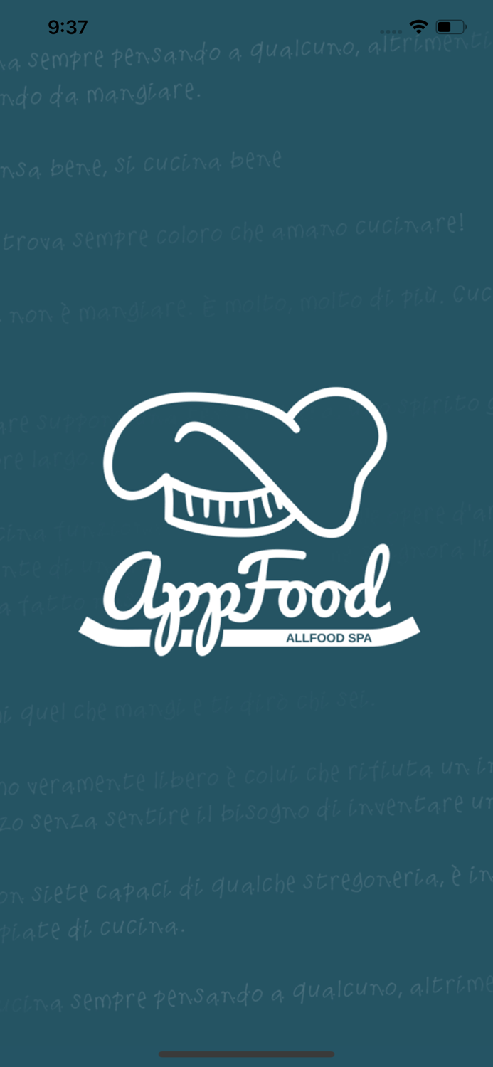 APP FOOD - All Food SpA