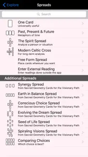sacred geometry cards iphone screenshot 3