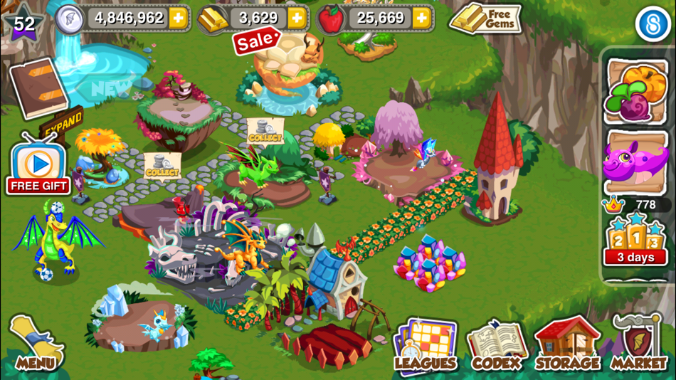 #1. Dragon Story™ (iOS) 由: Storm8 Studios