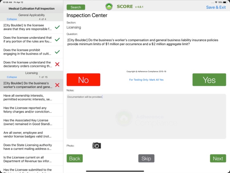 Adherence SCORE screenshot-3