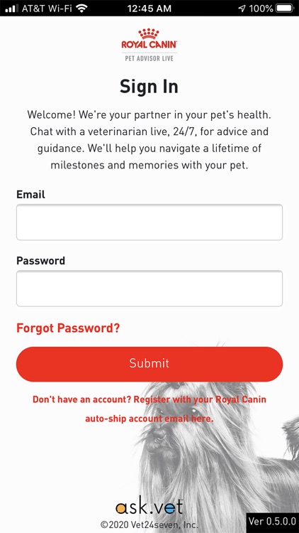 Berouw Relatieve grootte Pamflet Royal Canin Pet Advisor Live by Vet24seven, Inc.