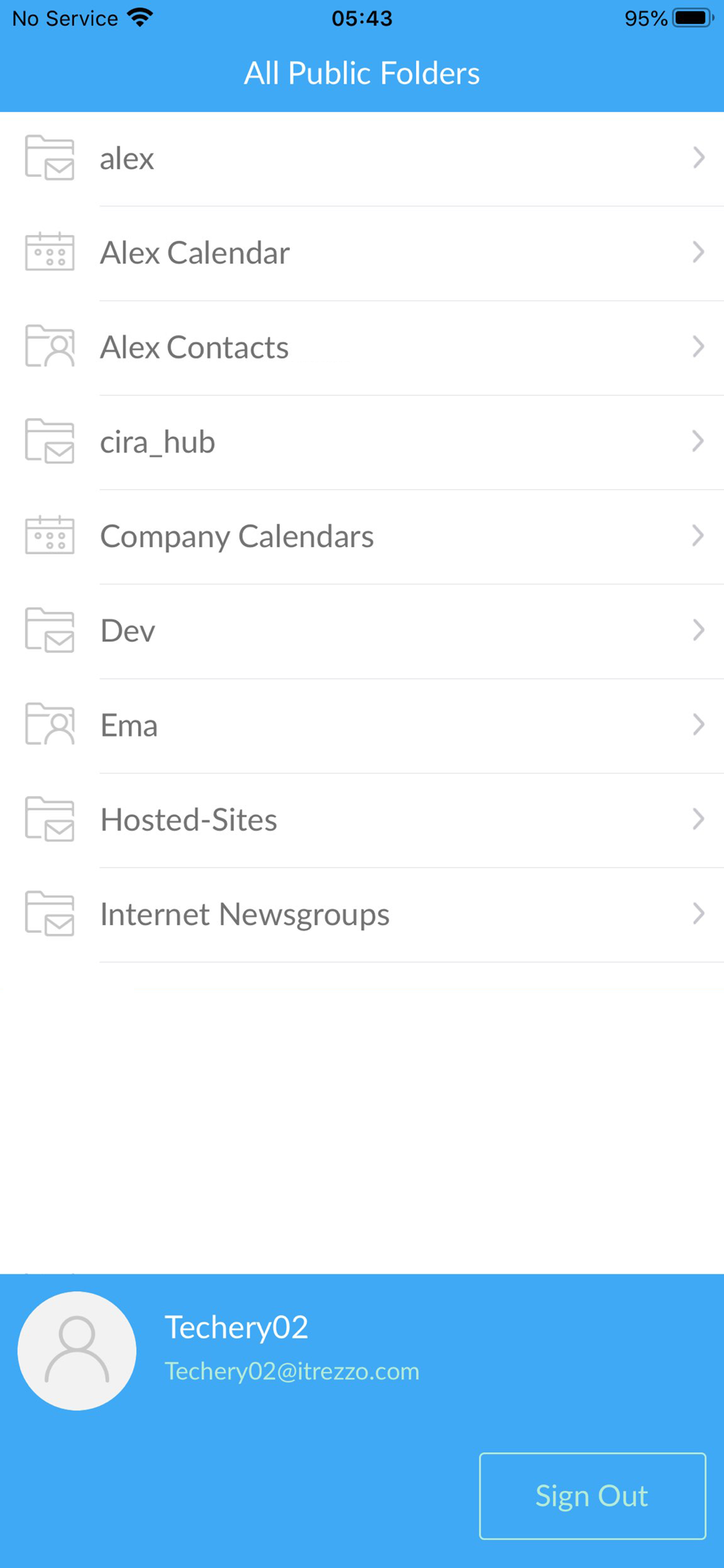 Exchange Server Public Folders