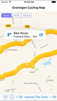 How to cancel & delete groningen cycling map 4