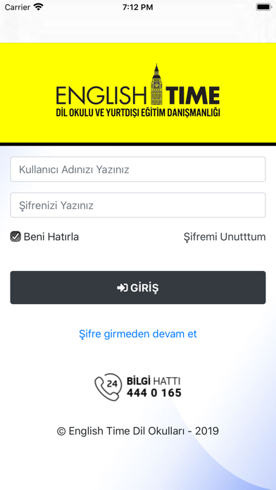Screenshot #1 pour ENGLISH TIME DIL OKULLARI