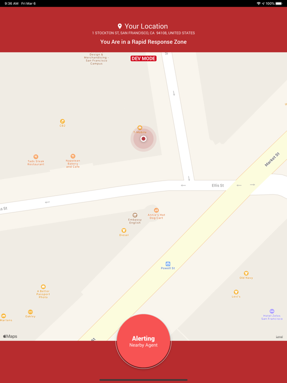 AA Armed Response iPad screenshot 5 - Utilities app