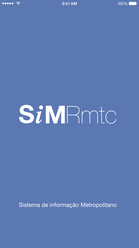 #1. SiMRmtc (iOS) 由: Consórcio RMTC