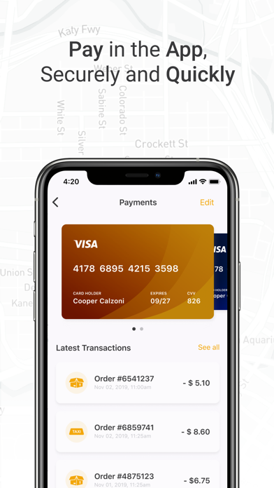 One Rover - Request a Ride iPhone screenshot 3 - Travel app
