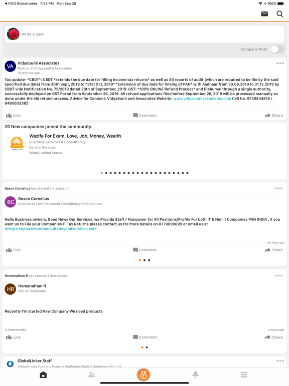 Screenshot #5 pour BizCircle GlobalLinker