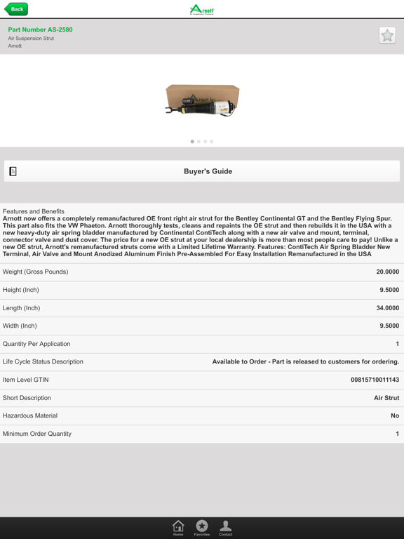 Screenshot #6 pour Arnott Air Suspension App