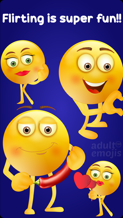Adult Emoji Keyboard Stickers Screenshot