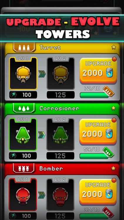Cybershock : TD Idle & Merge screenshot-4