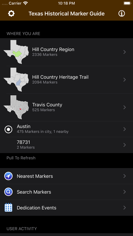 Texas Historical Marker Guide 的 App Store 截图 9