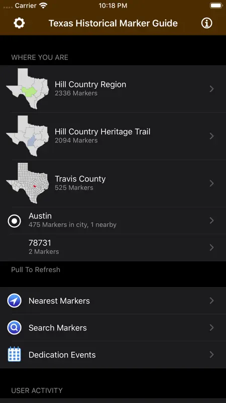 Texas Historical Marker Guide screenshot 9 of 10
