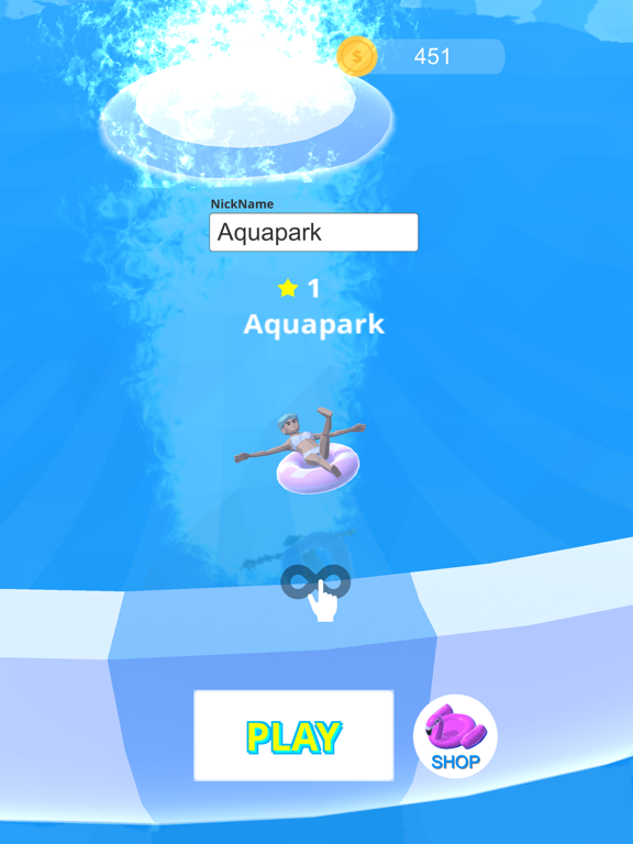 Screenshot #4 pour Aquapark Slide.io