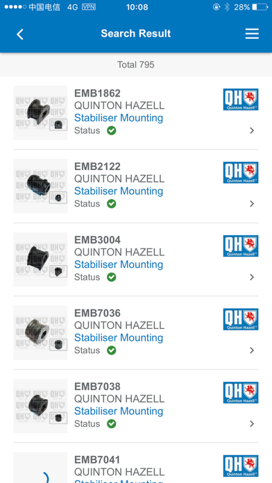 Screenshot #3 pour QH Part Finder