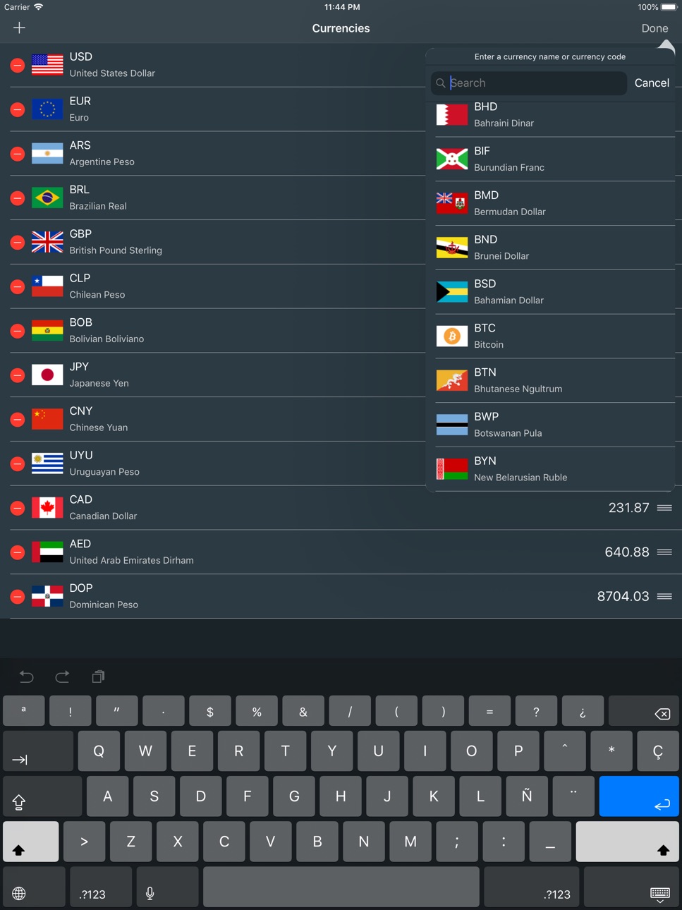 iPad screenshot