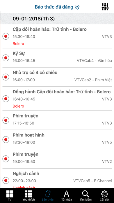 TV Vietnam - Lịch phát sóngのおすすめ画像3