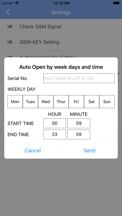 GSM-KEY-ACCESS screenshot
