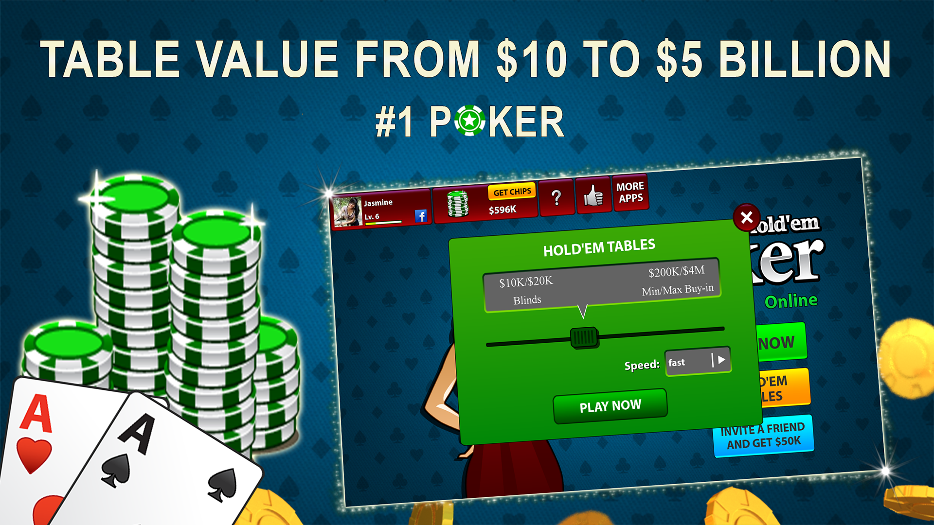 Texas Hold'em Poker Online screenshot 14