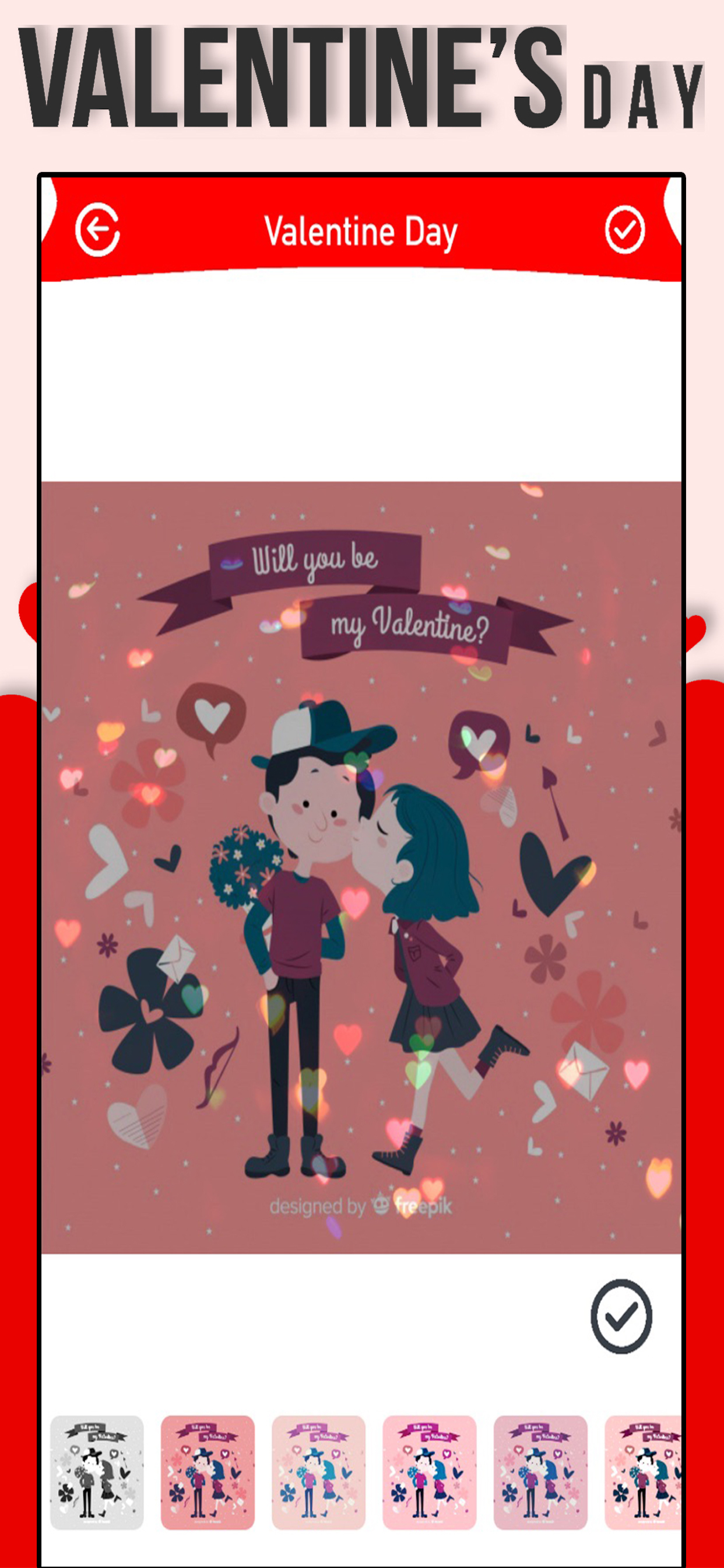 Valentine Day Photo Creator