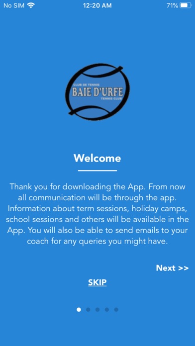 Screenshot #2 pour Baie D’Urfe Tennis Club