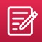 Note taking app with all important features you need: