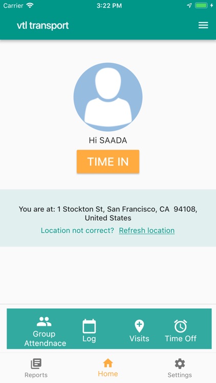 VTLTransport Attendance