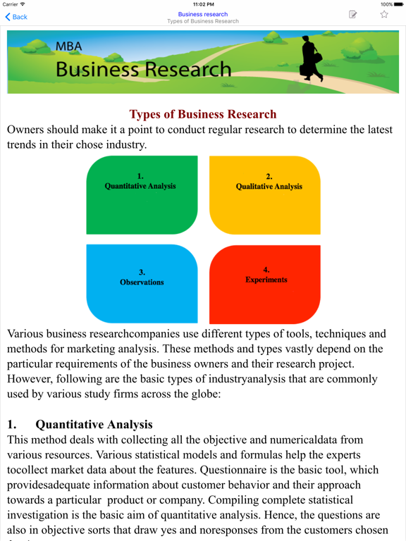 Screenshot #6 pour MBA Business Research