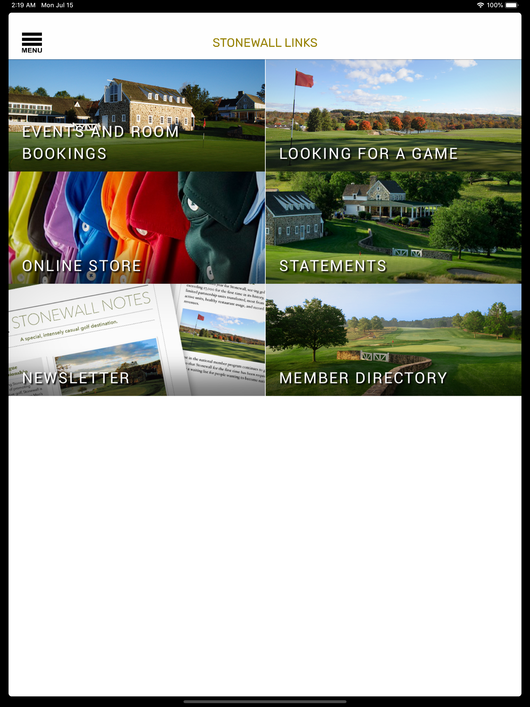 Stonewall Links Elverson