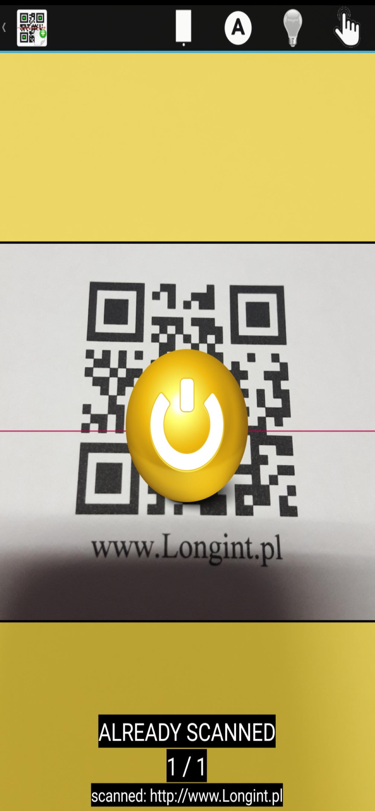 LoMag Ticket scanner