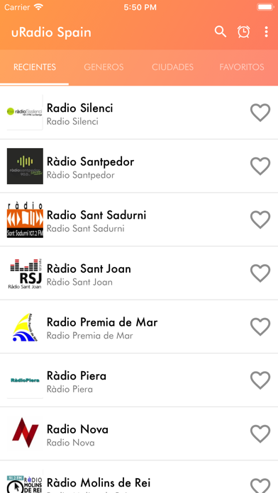 uRadio Spain screenshot 2