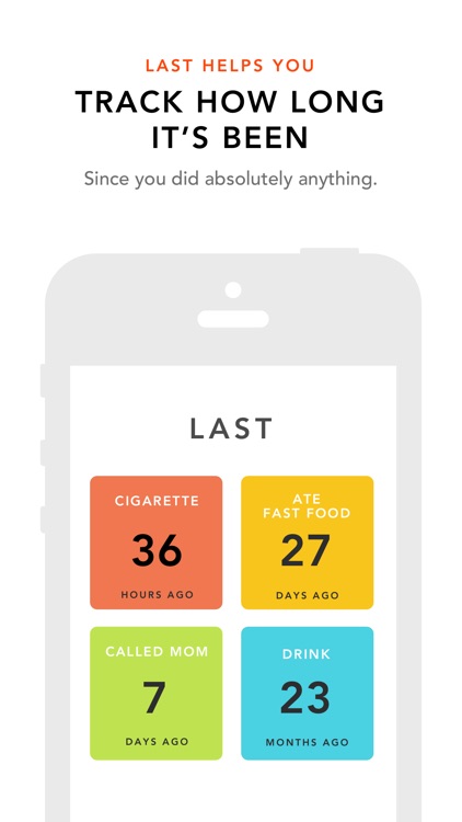 Last : Track Time Passed Since