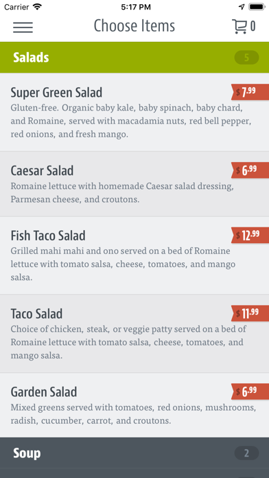 Coconut's Fish Cafe app screenshot 3