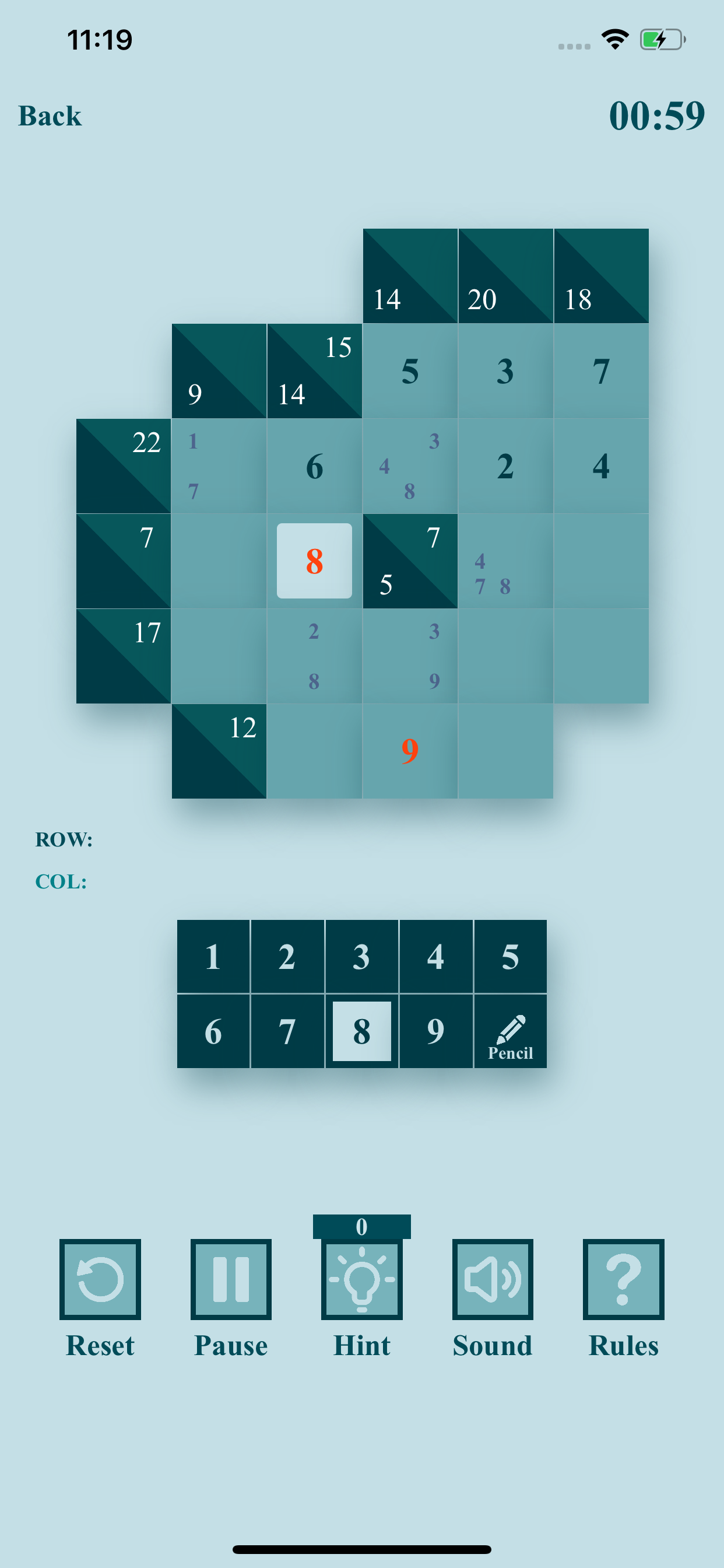 Kakuro Challenge