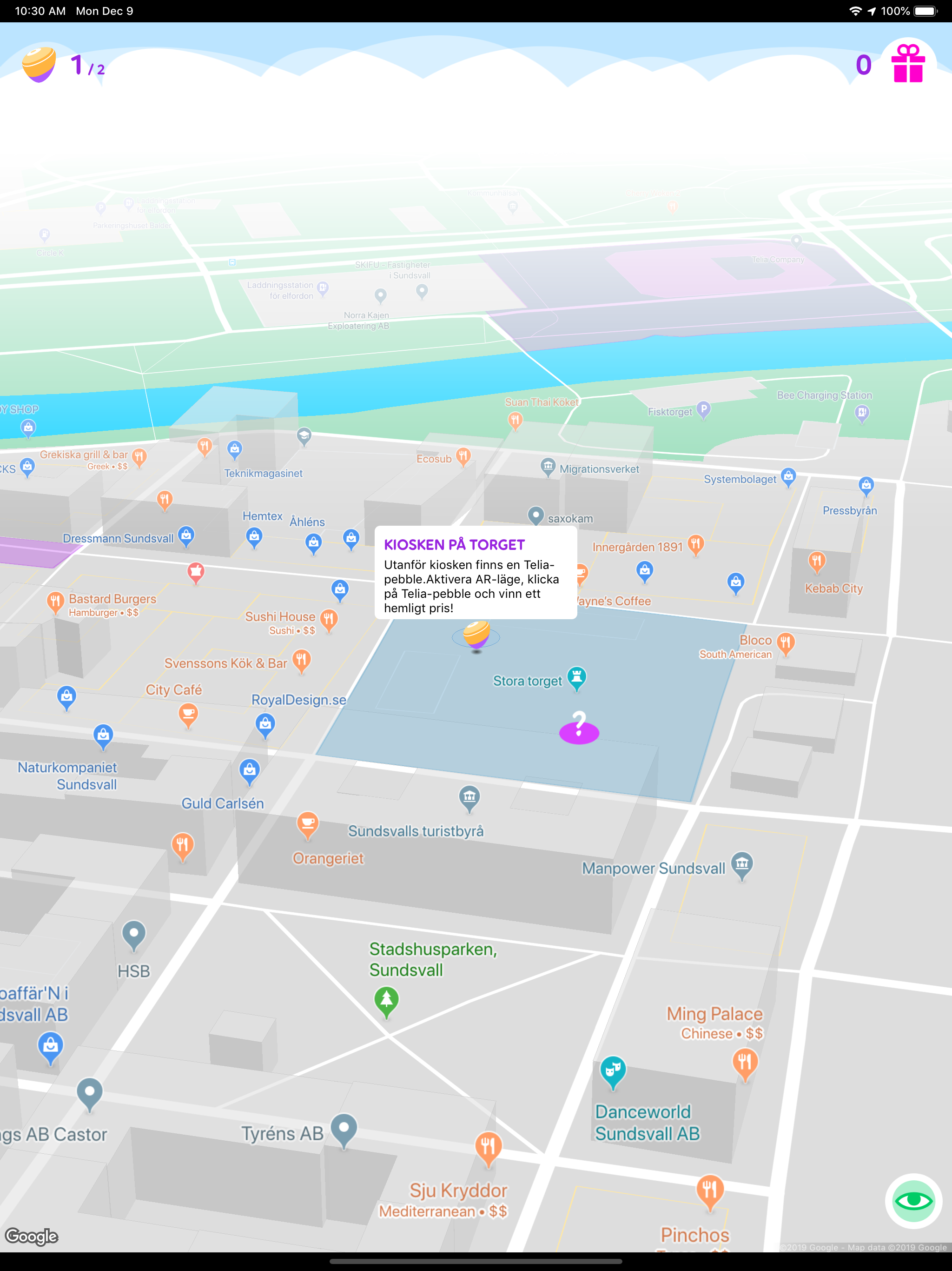 Telia Skattjakt screenshot 6