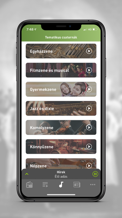 Magyar Katolikus Rádió Screenshot